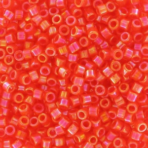 Miyuki Delica 11/0 DB0161 - Opaque Orange AB x8g