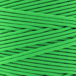 Fil de jade / Fil nylon tressé 1,1 mm Vert Fluo x1m