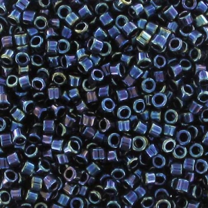 Miyuki Delica 11/0 DB0006 - Gunmetal Iris x8g