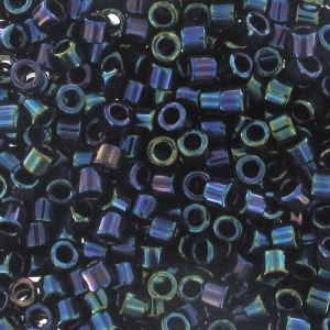 Miyuki Delica 10/0 DBM0002 - Met Dark Blue Iris x8g