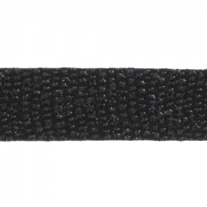 Lacet cuir 10 mm Imitation Serpent Noir x30cm