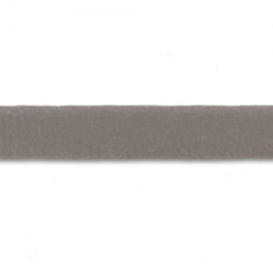 Lacet double synthétique - 5 mm Gris x 1m