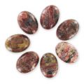 Cabochon ovale 18x13 mm Jaspe Leopard