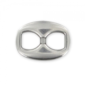 Intercalaire noeud papillon 13x18 mm Placage Argent fin vieilli x1