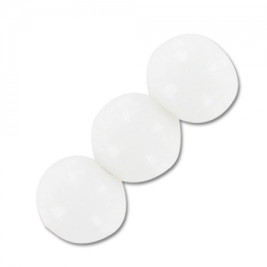 Rondes 4 mm Blanc x20