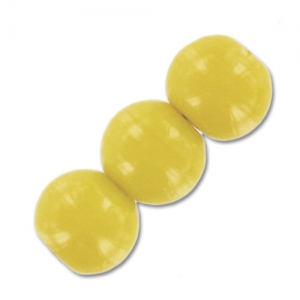 Rondes 4 mm Jaune x20