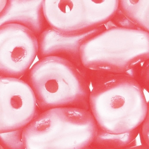 SuperDuo 2,5x5 mm Pearl Coat Paradise Pink x10g