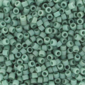 Miyuki Delica 11/0 DB0374 - Mat Opaque Sea Foam Luster x8g