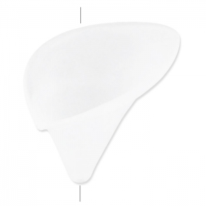 Fleur Arum 20 mm - Crystal Frosted x1