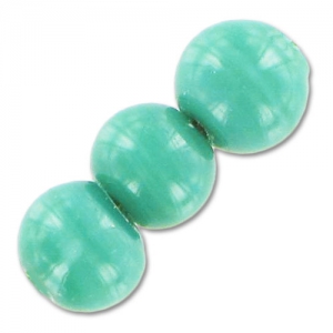 Rondes 6 mm Green Turquoise x15