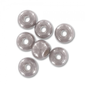 Preciosa Perles rocailles 6/0 4 mm - Luster Grey x20g