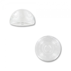 Dôme en verre à garnir 16.5 mm x1