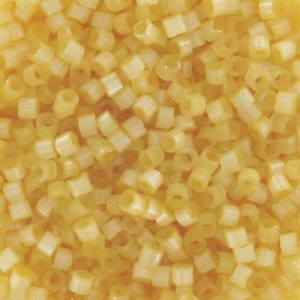 Miyuki Delica 11/0 DB1801 -  Dyed Light Apricot Silk Satin x8g