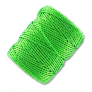 Fil C-LON Tex 400 Bead Cord 0,90 mm Neon Green x 35 m