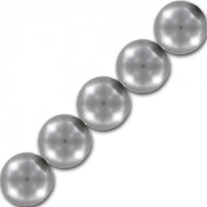 Perles nacrées PureCrystal 5810 5 mm Grey Pearl x15