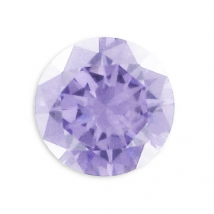 Cabochons en Oxyde de Zirconium ronds 2 mm Lavender x10