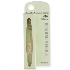 Aiguilles Tulip bout fin 0,46x37 mm (N°10) x4