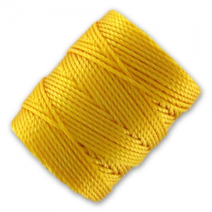 Fil C-LON Tex 400 Bead Cord 0,90 mm Golden Yellow x 35 m