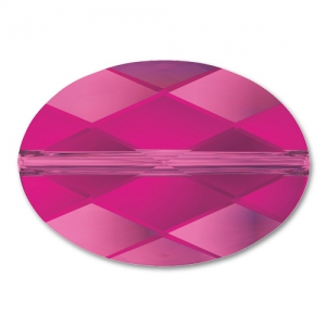 Ovale PureCrystal 5050 14x10 mm Fuchsia x1