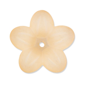 Fleur 20 mm Peach Frosted