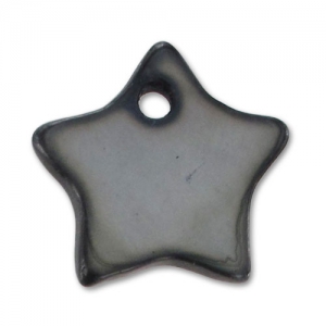 Sequins étoile Nacre 12 mm Cinnamon/Grey x10