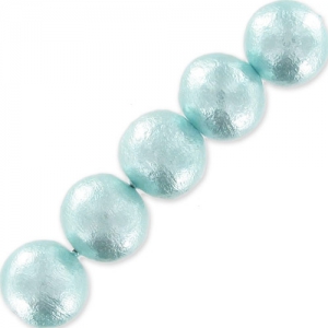 Cotton Pearls Miyuki 12 mm Aqua x5