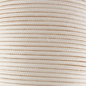 Tresse de soie 1,50 mm Crème x1m