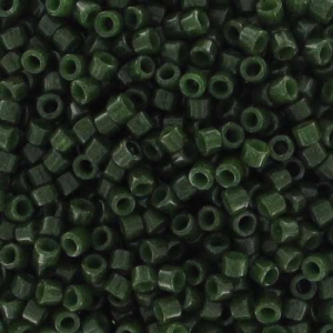 Miyuki Delica 11/0 DB0663 - Dyed Opaque Olive x8g