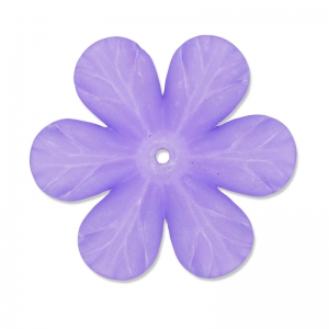 Fleur 33 mm Violet Frosted