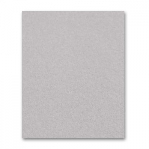 Rectangle de feutrine 1,5 mm 30,5x22,9 cm Gris clair x1
