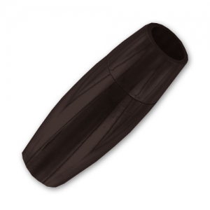 Fermoir aimanté pour cordon 6 mm en Acier inoxydable Noir x1