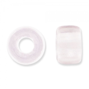 Perles gros trous - Pony Beads 6 mm - Preciosa - Rosaline x15