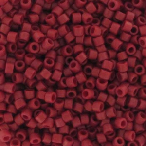 Miyuki Delica 11/0 DB0378 - Mat Metalic Brick Red x8g