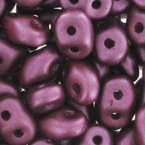 SuperDuo 2,5x5 mm Pastel Burgundy x10g