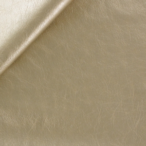 Coupon simili cuir 50x30 cm Doré métallisé x1