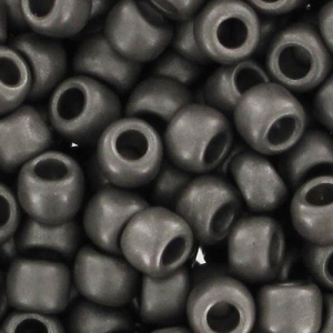 Rocaille Toho 11/0 TO11R602F - Higher Metallic Frosted Gray x8g