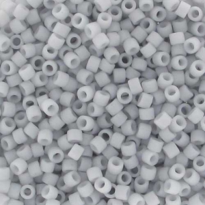 Miyuki Delica 11/0 DB0357 - Mat Opaque Pale Blue Gray x8g