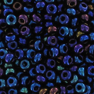 Preciosa Perles rocailles 9/0 2.5 mm - Blue Iris x10gr