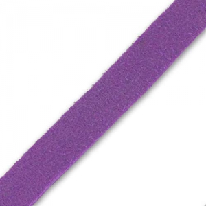 Lacet Suedine 6x1.3 mm Violet clair x 2 m