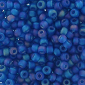 Rocaille Miyuki 11/0 149FR - Capri Blue Mat AB x8g