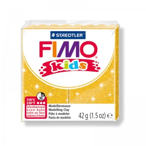 Pâte Fimo Kids 42gr Or Pailleté (n°112)