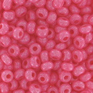Preciosa Perles rocailles 11/0 2 mm - Rose Opaque x20g