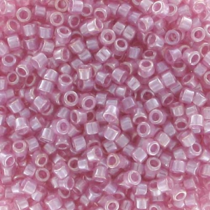 Miyuki Delica 11/0 DB1482 - Tr Luster Light Rose x8g