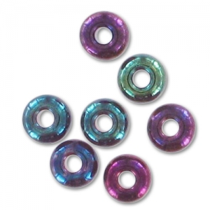 Preciosa Perles rocailles 6/0 4 mm - Blue Iris x20g