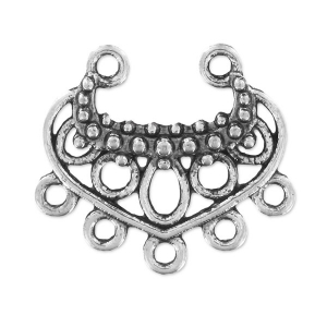 Intercalaire 19x22 mm argenté vieilli