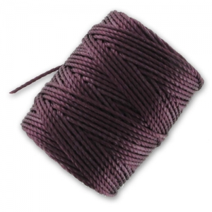 Fil C-LON Tex 400 Bead Cord 0,90 mm Eggplant x 35 m