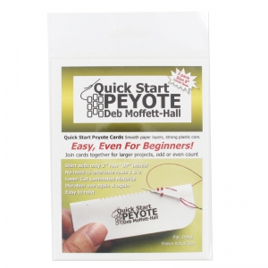 Quick Start Peyote Delica 8/0 et Rocailles 6/0 pour tissage en peyote x3