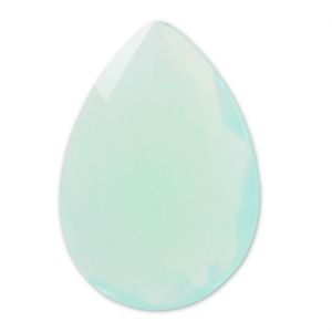 Cabochon poire 30X20 mm Mint Opal x1