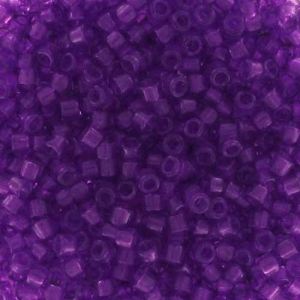 Miyuki Delica 11/0 DB1315 - Dyed Transparent Red Violet x8g
