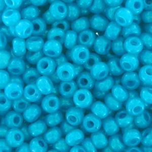 Preciosa Perles rocailles 11/0 2 mm - Blue Alabaster x20g